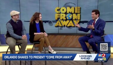 Orlando Shakes to present Broadway hit "Come From Away" in Central Florida