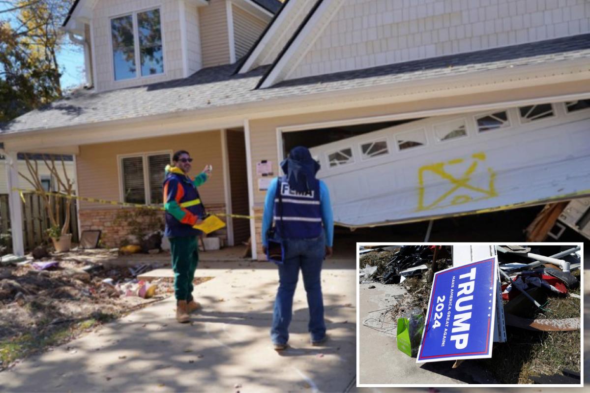 FEMA workers who skipped hurricane-hit Florida homes with Trump signs broke the law: watchdog