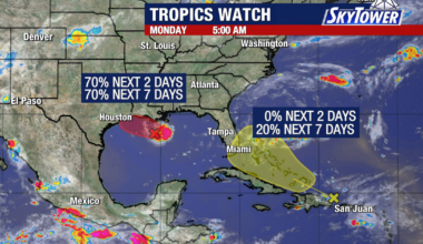 Dolly remnants, Gulf system could bring rain to drought-hit Florida