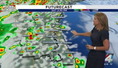 Stormy weekend ahead: What to expect today, tomorrow in Northeast Florida, Southeast Georgia