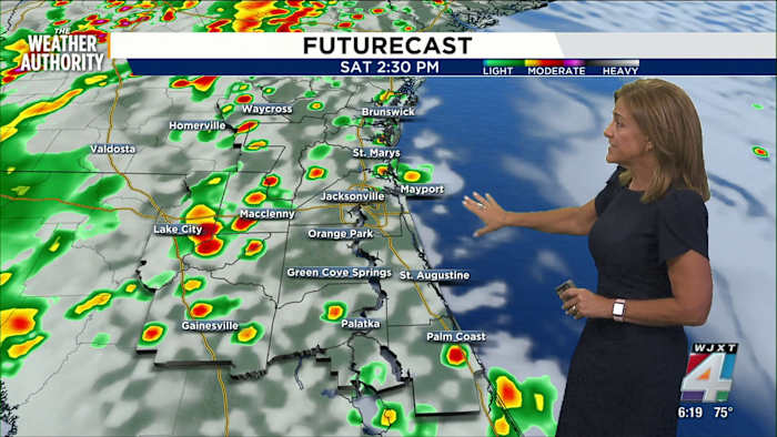 Stormy weekend ahead: What to expect today, tomorrow in Northeast Florida, Southeast Georgia