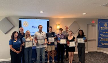 Rotary Club Of Brandon Gives $25,000 In School Scholarships