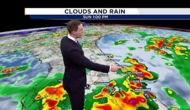 Soaking Sunday Forecast