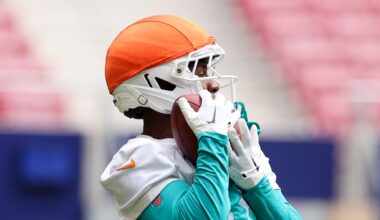 Dolphins WR AJ Henning Turns Heads at Training Camp Practice