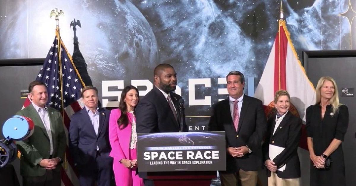 Byron Donalds unveils 'Florida's Space Race' initiative to bring NASA HQ to Brevard County