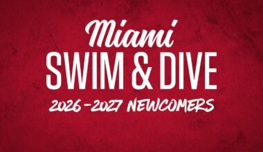 Miami Swimming and Diving Announces 15 Newcomers to Roster