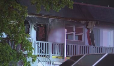 Fire damages second-floor apartment above businesses in Hollywood