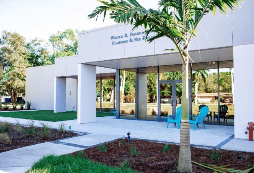 The Alliance for the Arts administrative offices, classrooms, gallery and theater building.
