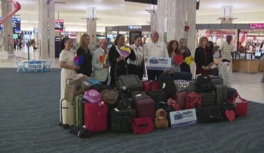 Tampa International Airport donates hundreds of unclaimed bags to foster kids