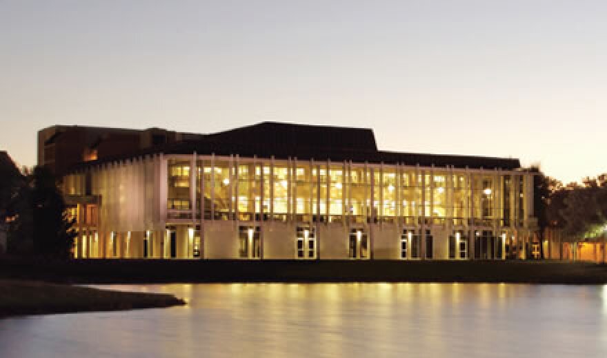 The Bob Rauschenberg Gallery Annex is located in the Rush Library, Building J-118, on the Fort Myers campus of Florida Southwestern State College.