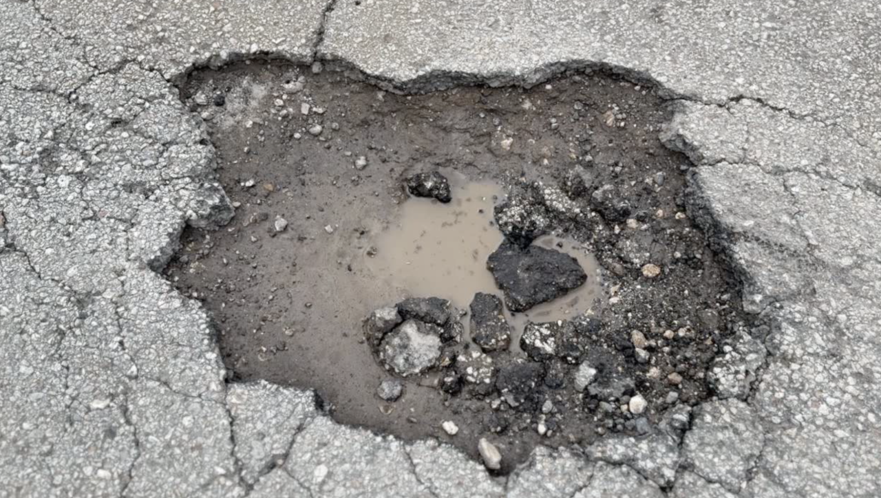 Potholes New Tampa Boulevard