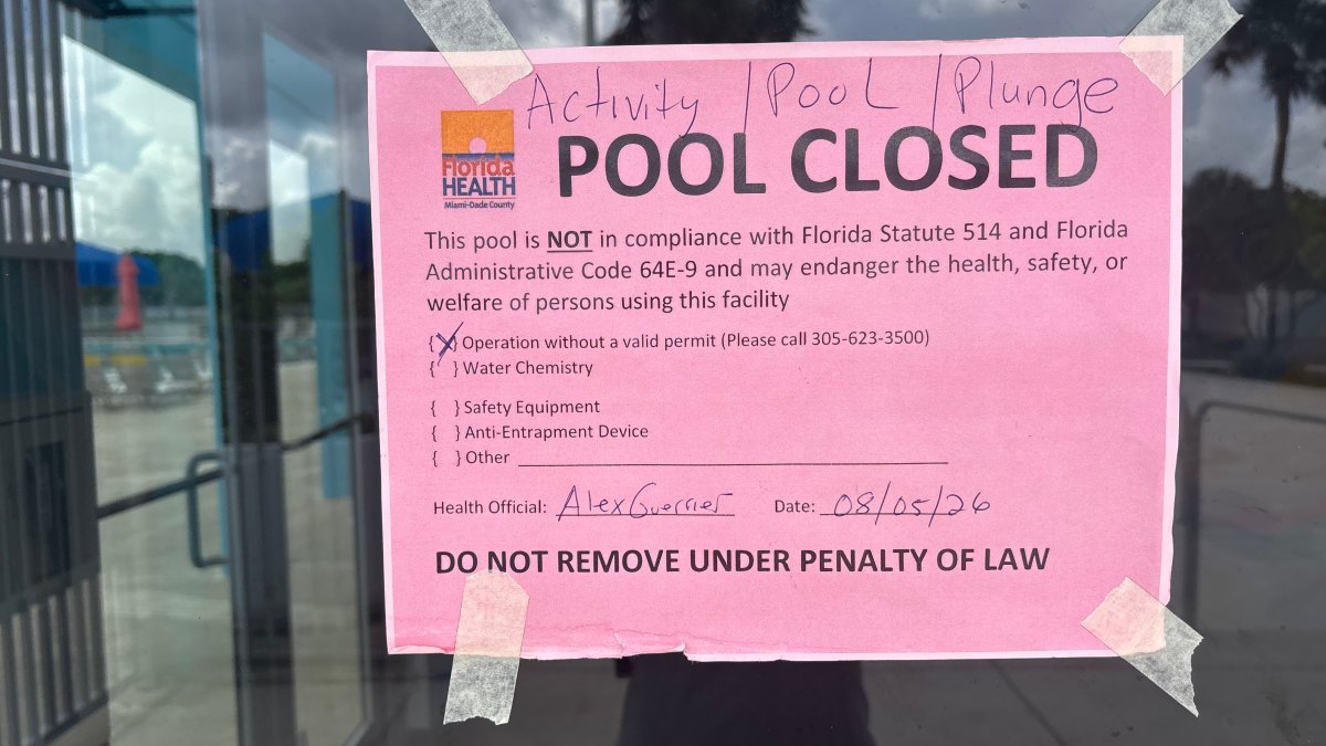 Hialeah Bucky Dent Water Park closed over pending permit, city says – NBC 6 South Florida