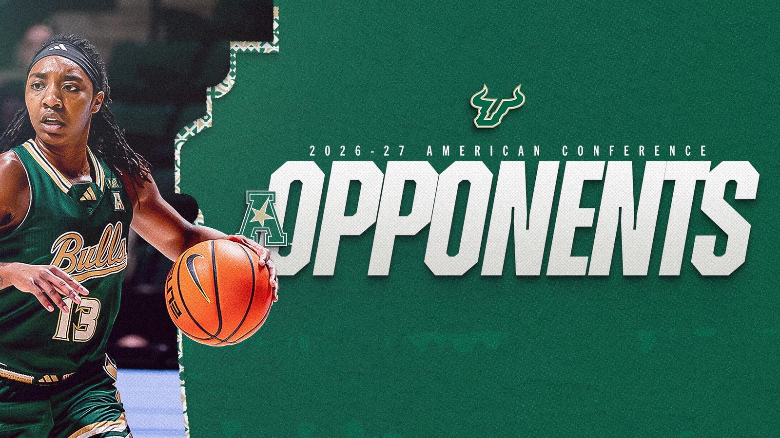 South Florida Women's Basketball Receives 2026-27 American Conference Opponents