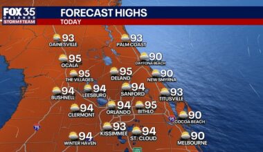 Back-to-school forecast: Hot and humid start for Central Florida