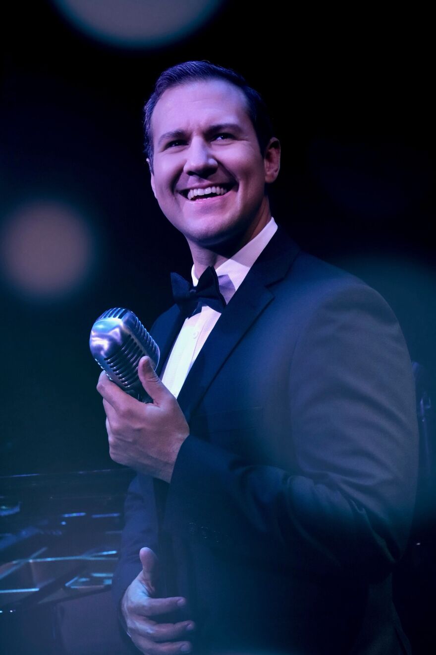Ted Wioncek III is not only a 'MY WAY' performer, he is also Players Circle Theatre's Associate Artistic Director.