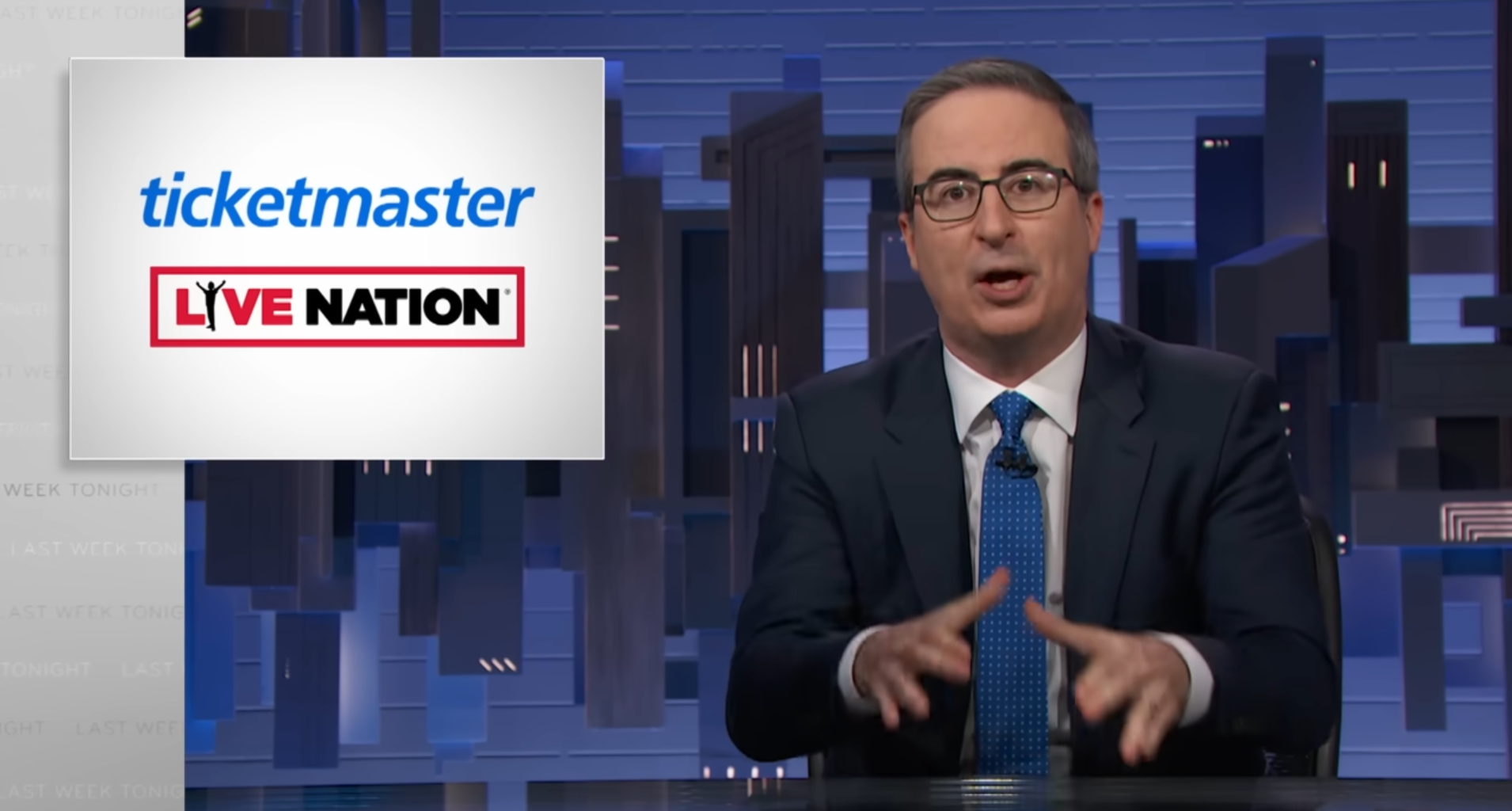 Live Nation, which John Oliver once accused of having a ‘chokehold’ on live entertainment, brings John Oliver to St. Pete this winter