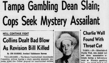 Friday talk brings together Tampa authors with vastly different books about infamous Ybor City gangster Charlie Wall