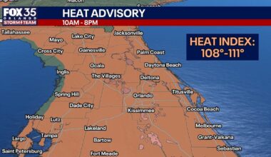Orlando weather: Heat wave continues for Central Florida