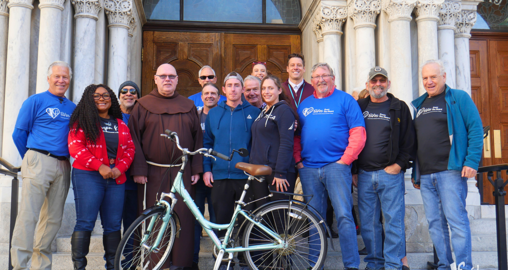 Tampa’s Sacred Heart Catholic Church rebuilds bicycles and is about to give away its 3,000th ride