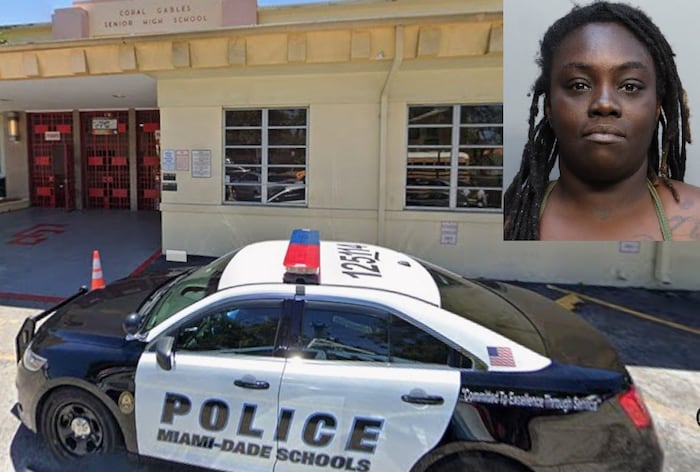 Woman arrested after disrupting Coral Gables High School football game, cops say