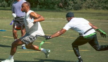 Naval Air Station Jacksonville hosted the Inaugural All-Navy Men’s Flag Football Team Training Camp