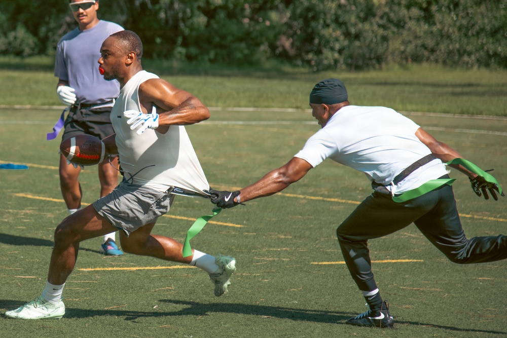 Naval Air Station Jacksonville hosted the Inaugural All-Navy Men’s Flag Football Team Training Camp