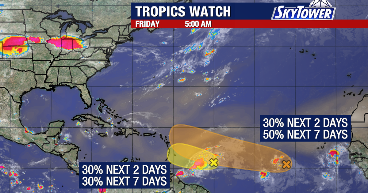 Tropical Storm Lala aims for Hawaii as two Atlantic systems push west