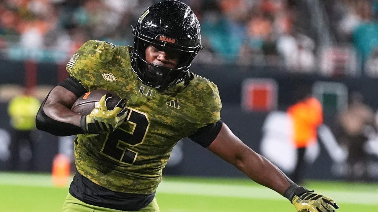 Miami running back Jordan Lyle arrested for fleeing police and reckless driving