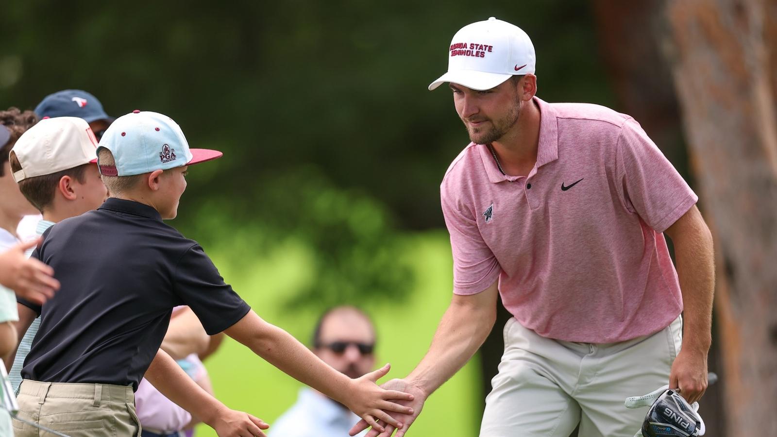 Whaley Dominates Quarterfinal, Advances to Semifinal at U.S. Amateur Championship