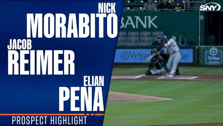 Nick Morabito, Jacob Reimer and Elian Pena | Mets Prospects Highlights