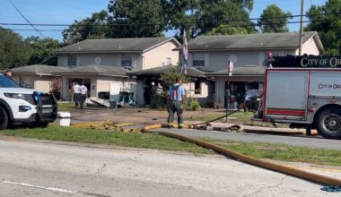 Five displaced after garage fire damages Orlando duplex, OFD says