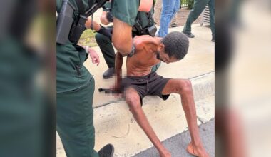 Florida man accused of exposing himself, throwing TV at deputies: ‘Imma kill y'all’
