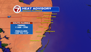 Heat Advisory - WSVN 7News | Miami News, Weather, Sports