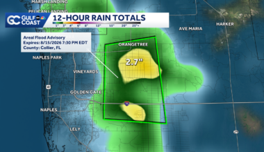 Flood Advisory issued for parts of Collier County