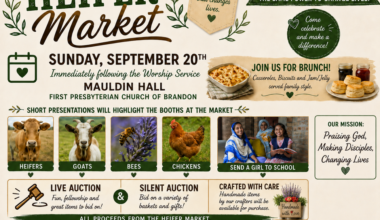 Community Invited To Heifer Living Gift Market