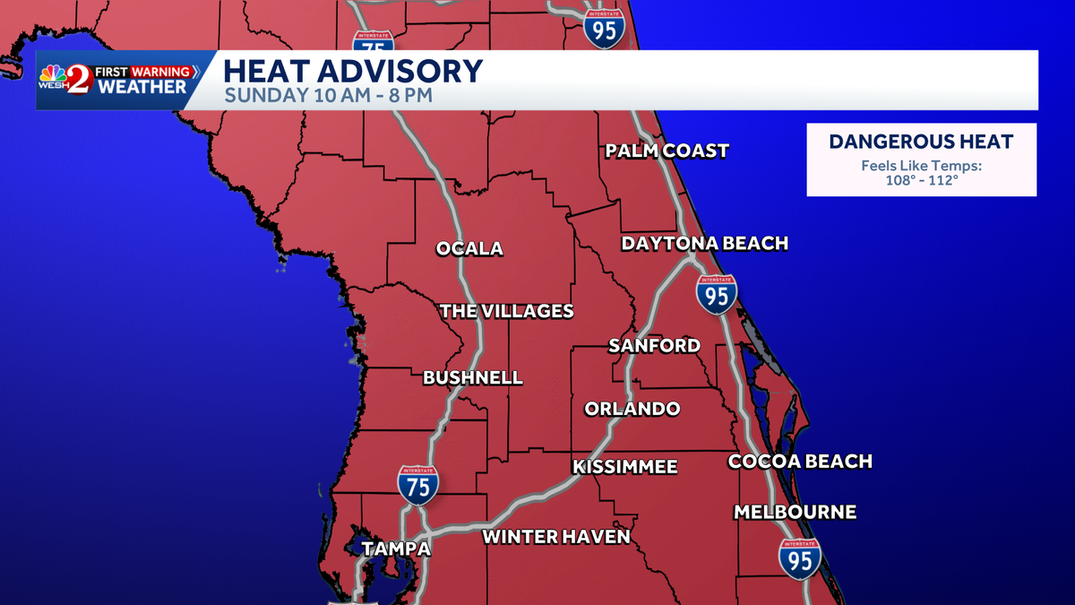 Impact Weather: Central Florida heat wave continues