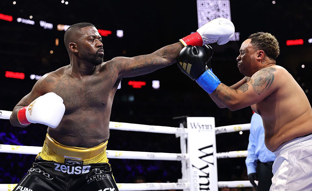 Ray J Beats Orlando Brown In Undercard Boxing Match