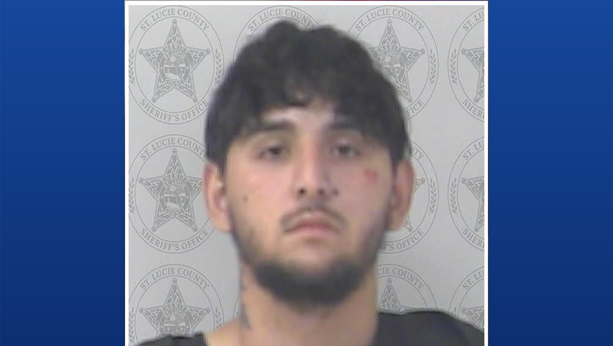 Florida man arrested after firing bullet through bathroom door