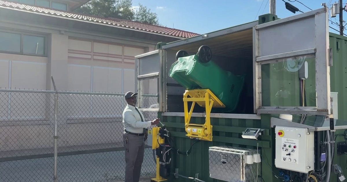 USF St. Petersburg launches industrial composter to tackle food waste