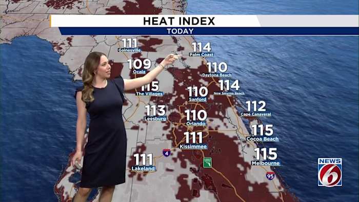 Rare ‘Extreme Heat Warning’ issued as Central Florida faces hottest day yet