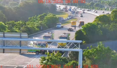 1 hurt in multi-vehicle crash that shut down lanes on Gratigny Parkway in Miami-Dade – NBC 6 South Florida