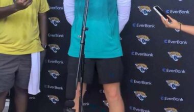 Jacksonville Jaguars hold joint practice with Panthers