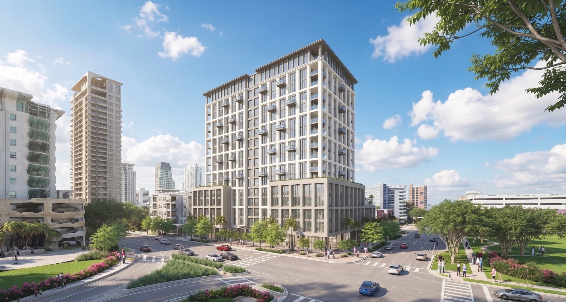 16-story apartment tower proposed to replace larger approved project near USF St. Pete