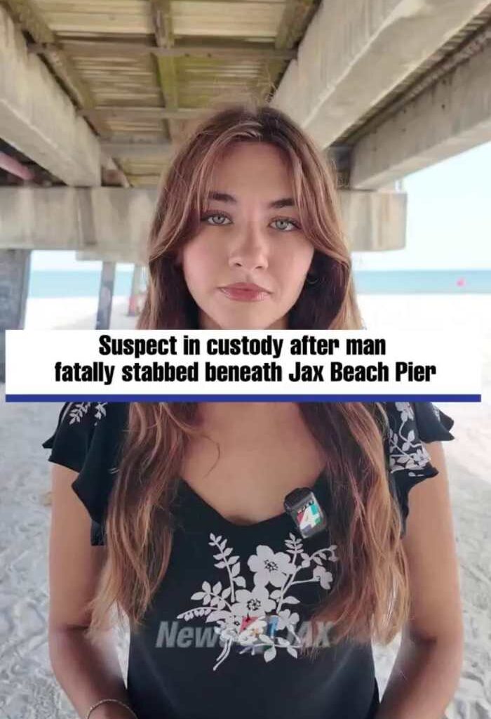 Man fatally stabbed beneath Jacksonville Beach Pier; suspect in custody