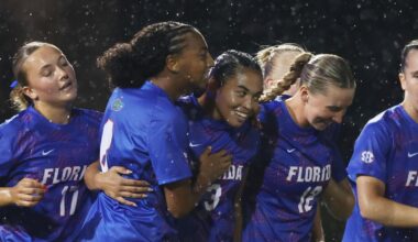 Johnston's Strike Lifts Florida Past Coastal Carolina in Home Opener