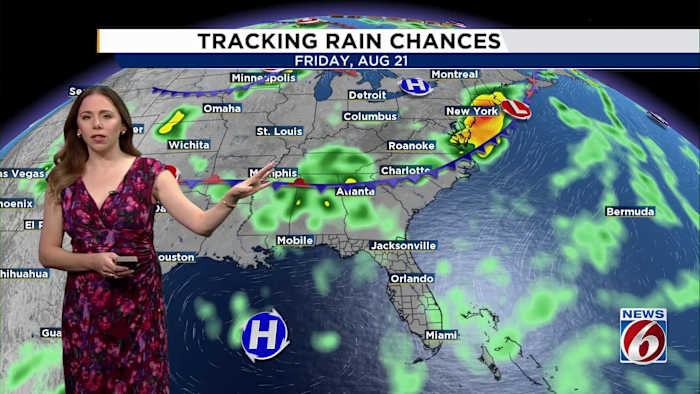 Not as hot, but storm chances continue across Central Florida. Here’s your weekend outlook