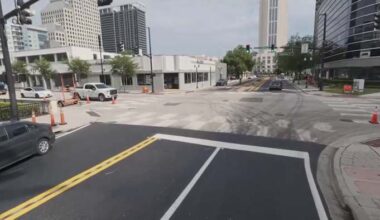 Magnolia Avenue 2-way street project nears Phase 1 completion in Downtown Orlando