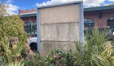 How Did A Piece Of The Berlin Wall End Up In A St. Pete Parking Lot?
