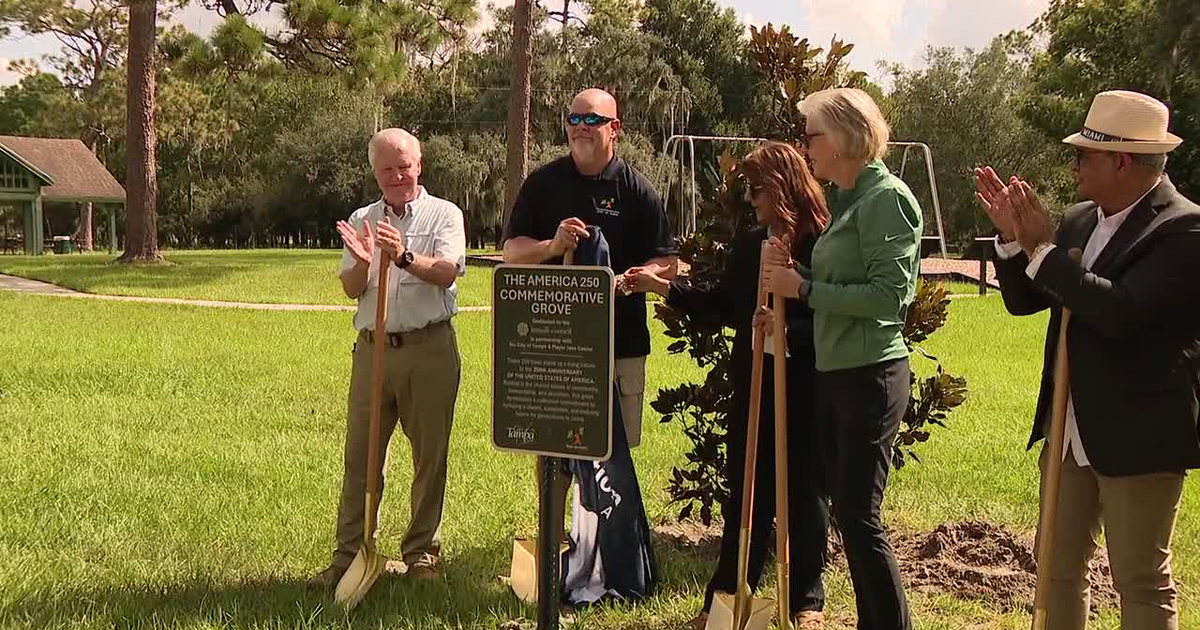 Tampa mayor, Ismaili Muslim community plant 250 trees at Rowlett Park in honor of America 250
