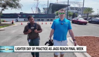 News4JAGs: Parker Washington back at practice as camp enters final week